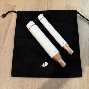 T3 Luxe White and Gold wand Styling Attachments